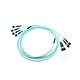 Fibres Aqua Multimode OM4 MTP/MPO Trunk Cables